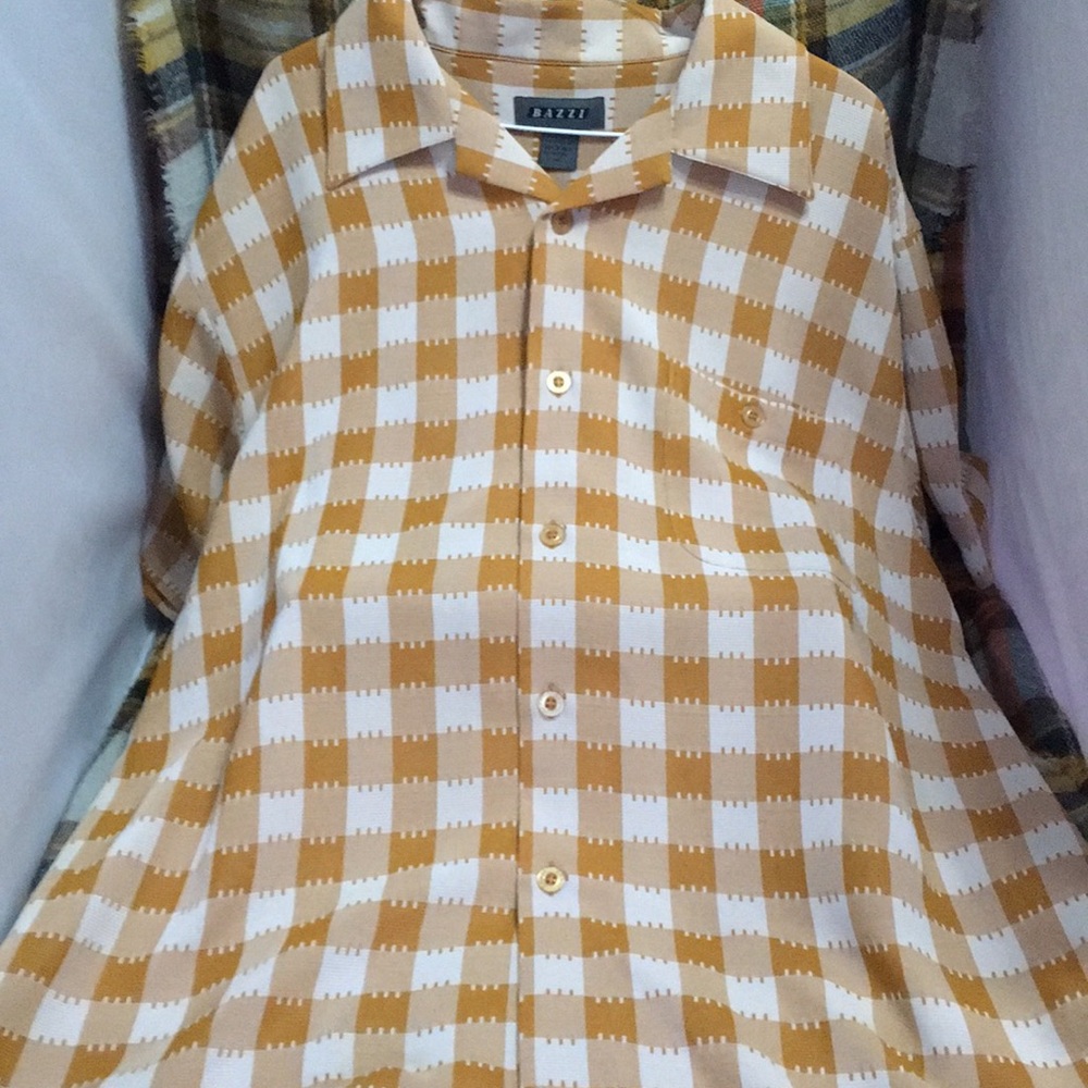 Men's XL BAZZI button up Shirt (BR)